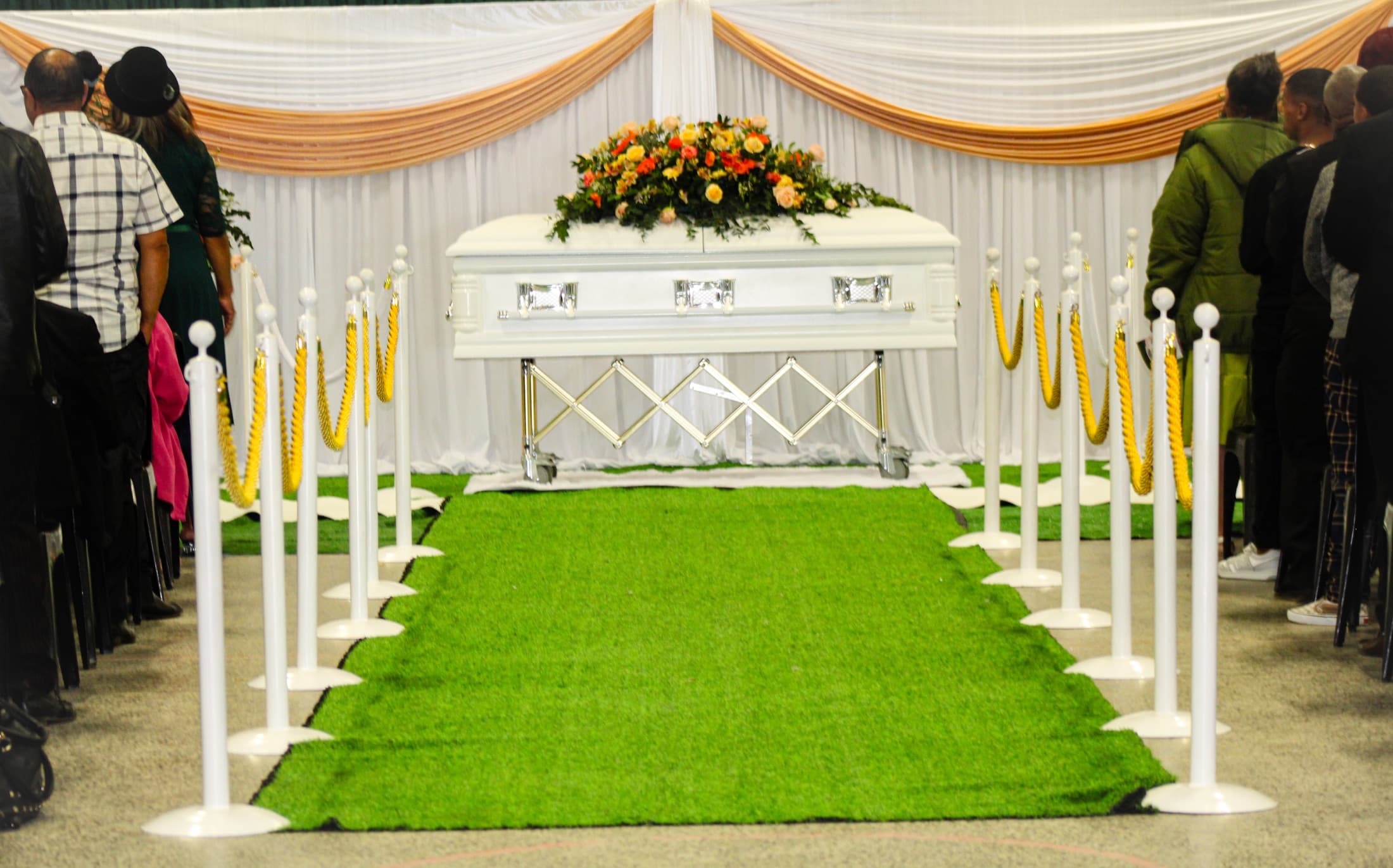 A chapel prepared for a service by SamWill