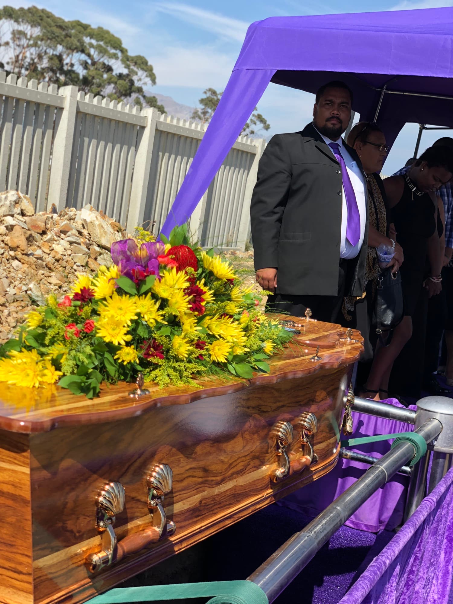 Ramone Samuels at a SamWill service