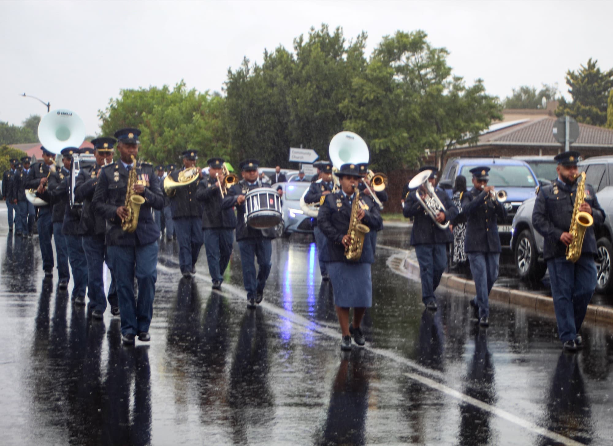 A funeral procession conducted by SamWill